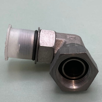 QTY 4 Parker 2507-4-4 Elbow 90 Degree Steel Adapter New Genuine