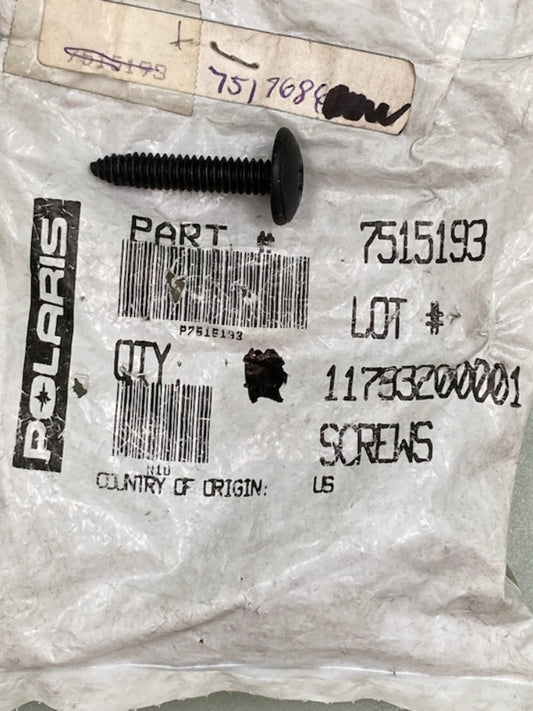 Qty 3 Polaris 7515193 Screw New Genuine