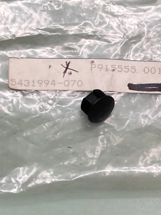 Polaris 5431994-070 Plug, Bumper, Rear black New Replaces