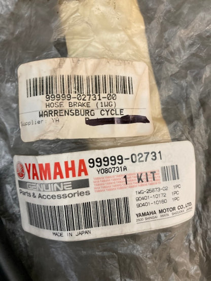 Yamaha 99999-02731 Hose, Brake, 2  KIT New Genuine