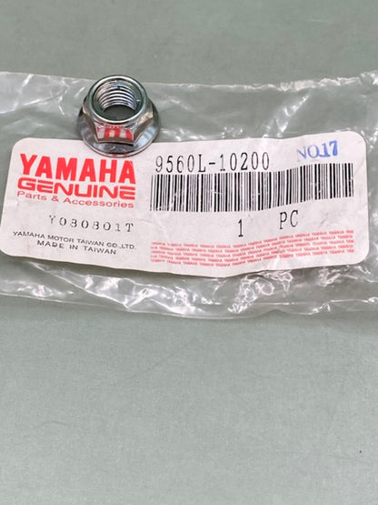 Qty 3 Yamaha 9560L-10200 Nut, Self-Locking New Genuine
