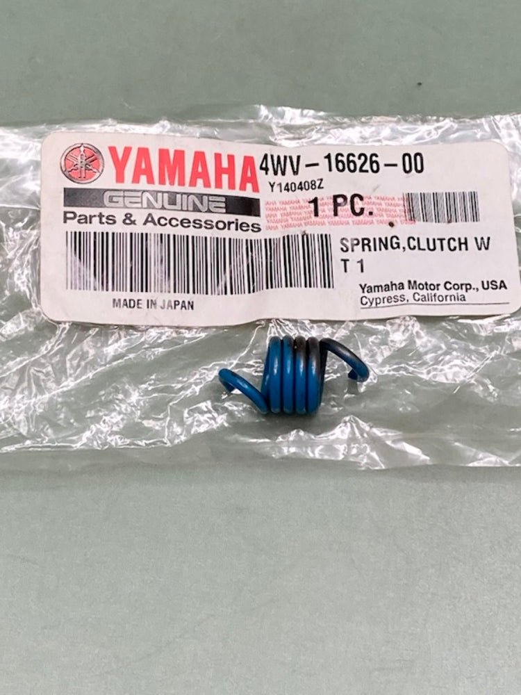 Yamaha 4WV-16626-00 Spring, Clutch, Weight, 1  New Genuine