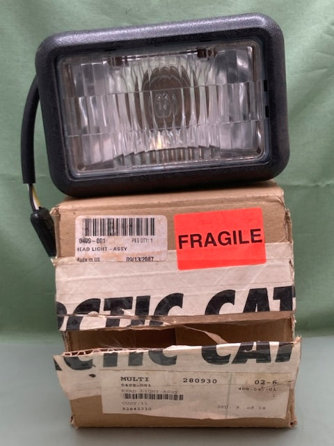 Arctic Cat 0409-001 HEAD LIGHT ASSY New Genuine
