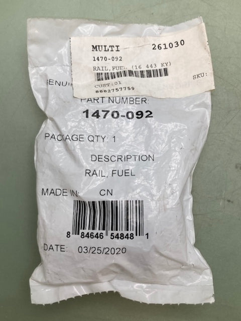 Arctic Cat 1470-092 RAIL, FUEL New Genuine