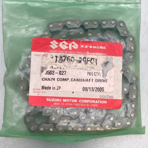 Suzuki 12760-29F01 CHAIN COMP,CAMSHAFT DRIVE New Genuine