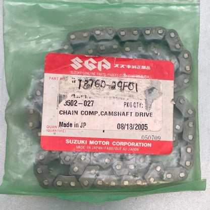 Suzuki 12760-29F01 CHAIN COMP,CAMSHAFT DRIVE New Genuine