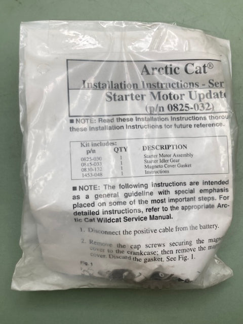 Arctic Cat 0815-033 GEAR, STARTER IDLER New Genuine