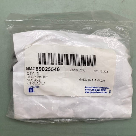General Motors 89025546 Door Hinge Pin Kit New Genuine