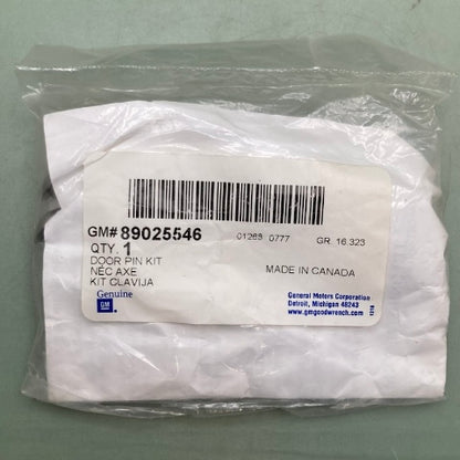 General Motors 89025546 Door Hinge Pin Kit New Genuine