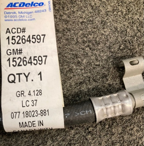 AC Delco GM 15264597 Fluid Cooler Outlet Line New Genuine