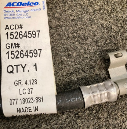 AC Delco GM 15264597 Fluid Cooler Outlet Line New Genuine