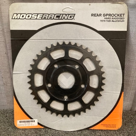 Moose Racing 1211-0109 Rear Sprocket Hard Anodizes Aluminum New Genuine