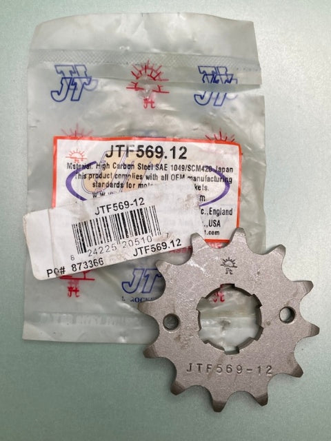 JT Sprockets JTF569-12 Front Sprocket 12T JTF569.12 New Genuine