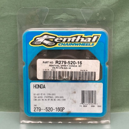 Renthal 279-520-16GP Front Sprocket 16T New Genuine