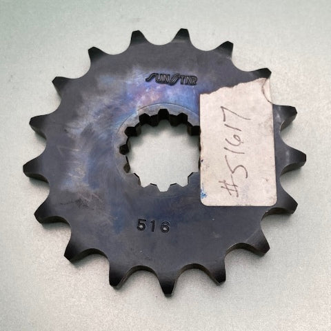 Sunstar 51617 Counter Shaft Sprocket 17T New Genuine