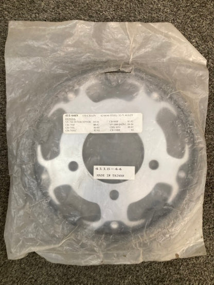 Sunstar 411S-44 Rear Sprocket 44T New Genuine