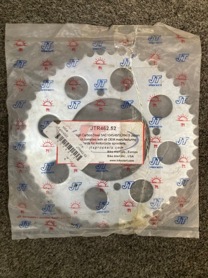 JT Sprockets JTR462-52 Sprocket 52T New Genuine