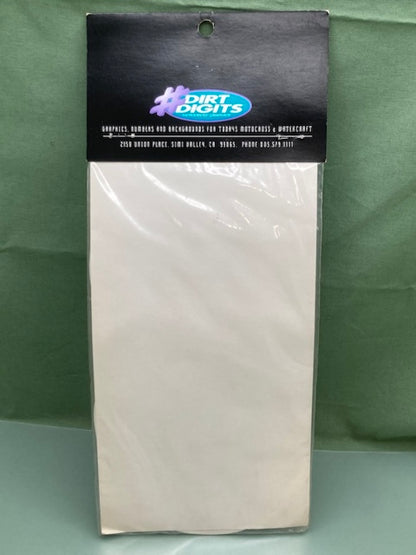 Pk of 3 Dirt Digits SX83B-8 Motocross Graphics #8 Black 8" New Genuine