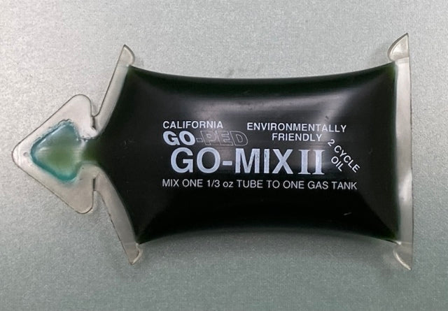 QTY 10 Go-Ped Go-Mix II 2-Cycle Engine Oil Packet 1/3oz. Tube New Genuine