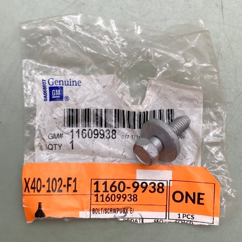 General Motors 11609938 Multi-Purpose Bolt New Genuine