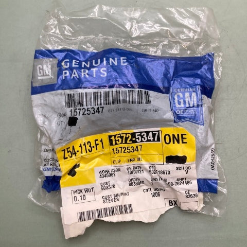 General Motors 15725347 Multi-Purpose Clip New Genuine