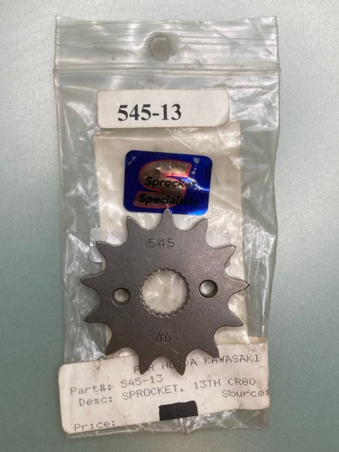 Sprocket Specialist 545-13 Sprocket 13T New Genuine