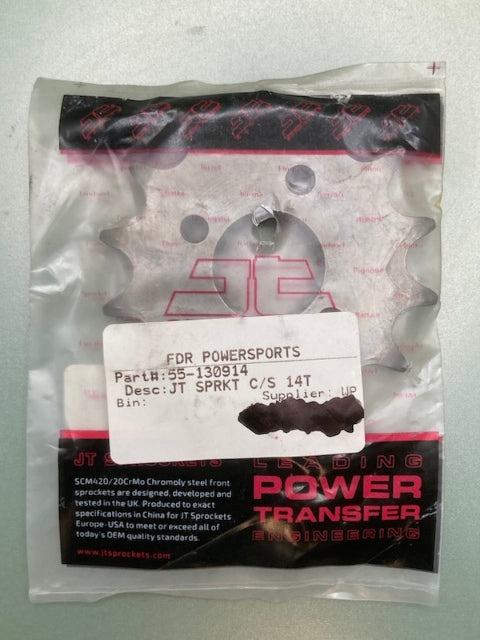 JT Sprockets JTF1309-14 Sprocket 14T 55-130914 New Genuine