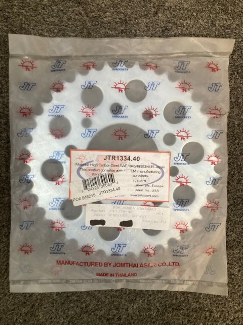 JT Sprockets JTR1334.40 Sprocket 40T New Genuine