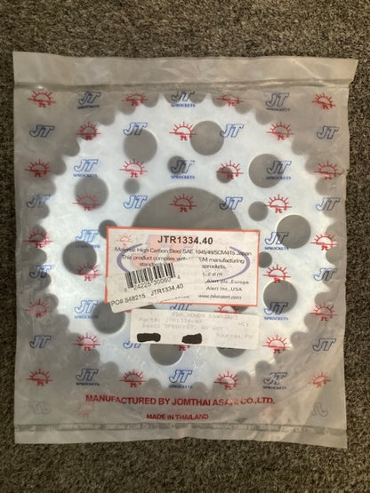 JT Sprockets JTR1334.40 Sprocket 40T New Genuine