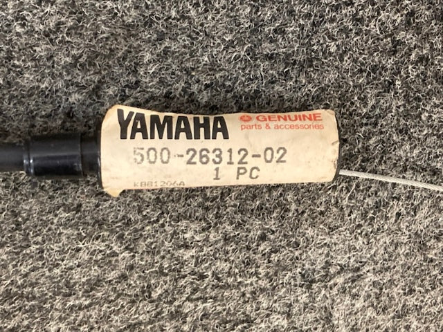 Yamaha 500-26312-02 Cable, Throttle, 2 New Genuine