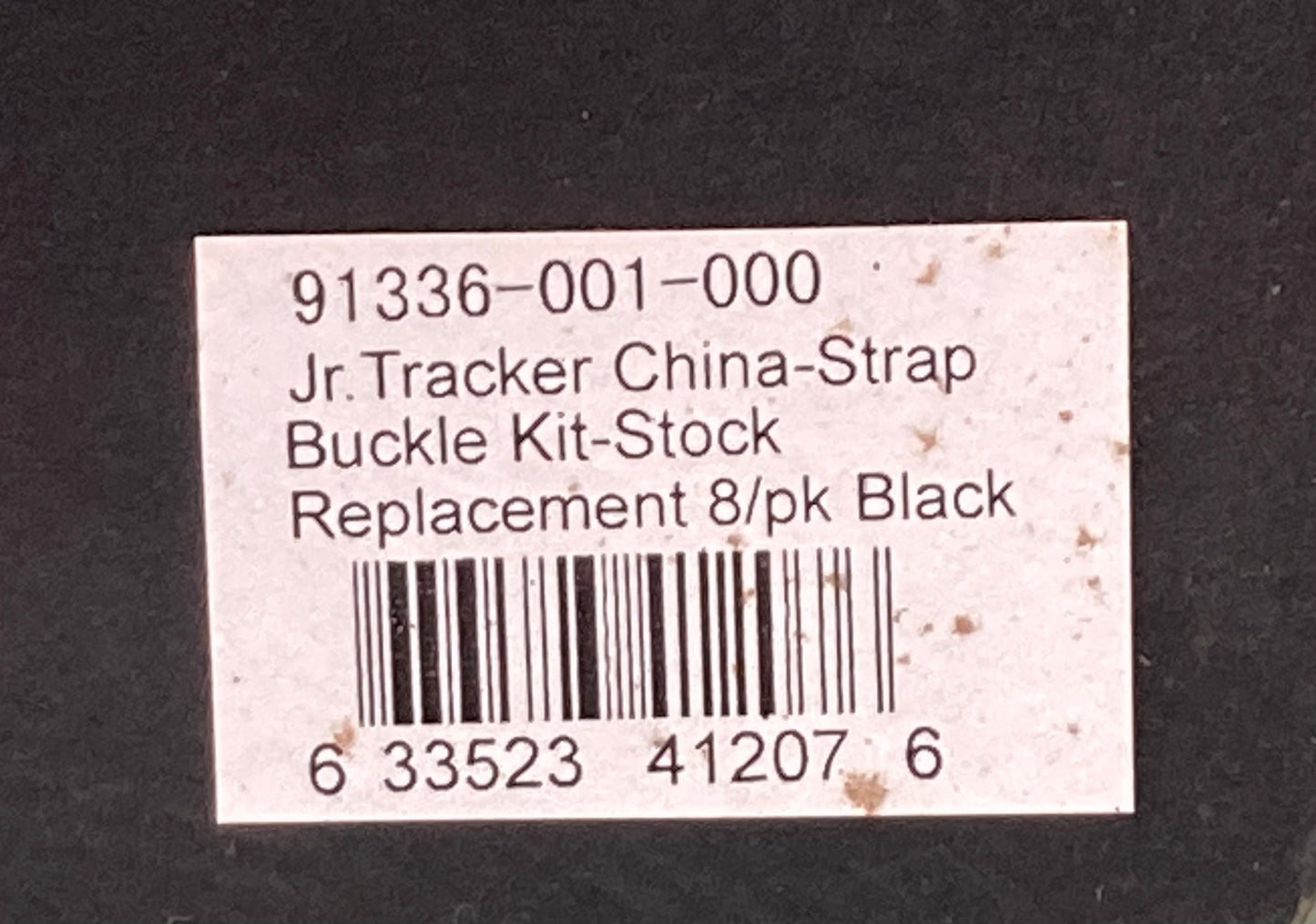 New Genuine Fox Racing 91336-001-000 Alum/Blk Buckle Kit Short Strap Length