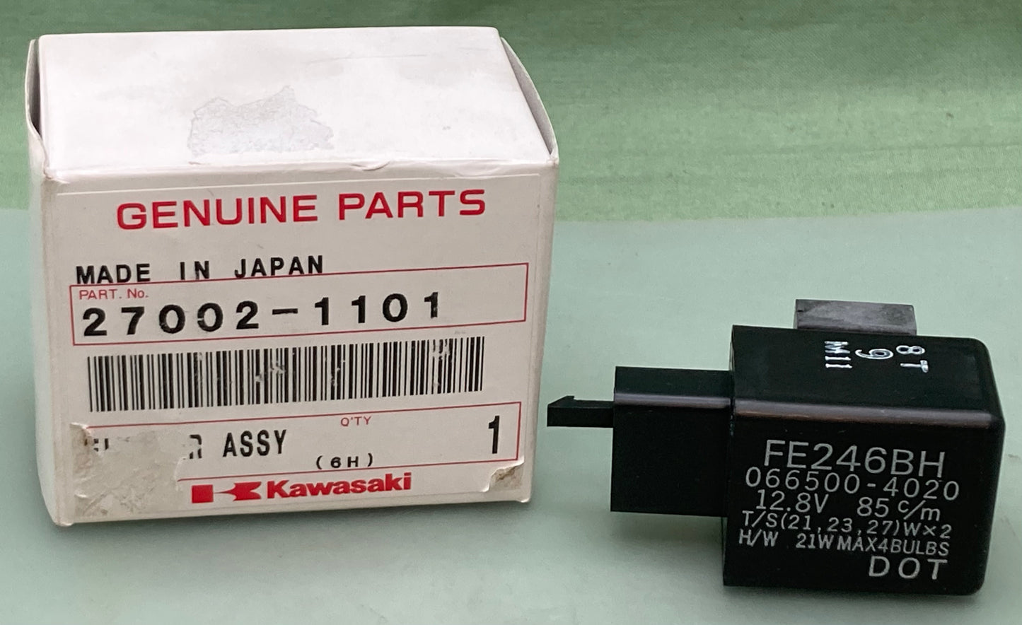 New Genuine Kawasaki 27002-1101 Relay Assy, Turn Signal