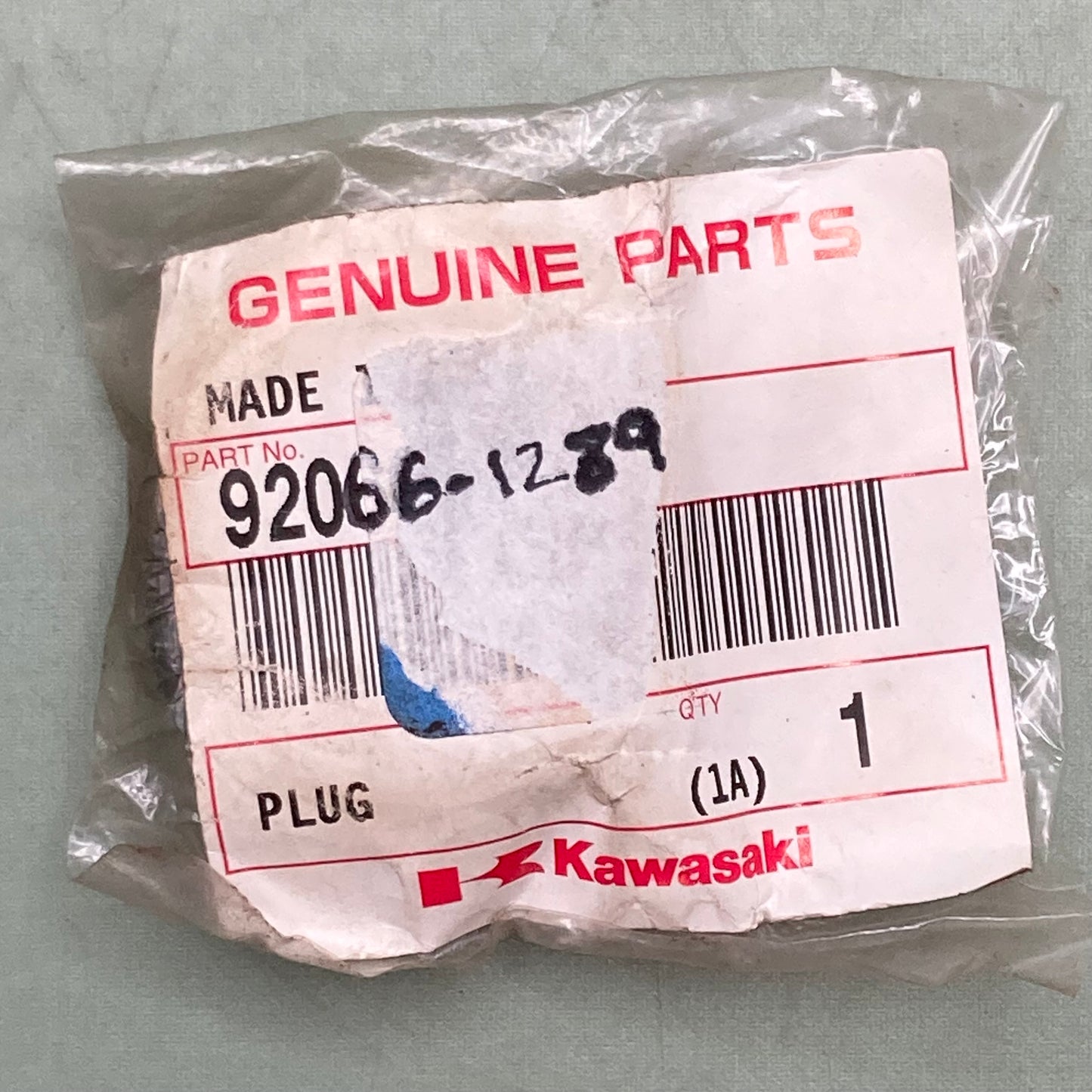New Genuine Kawasaki 92066-1289 Plug