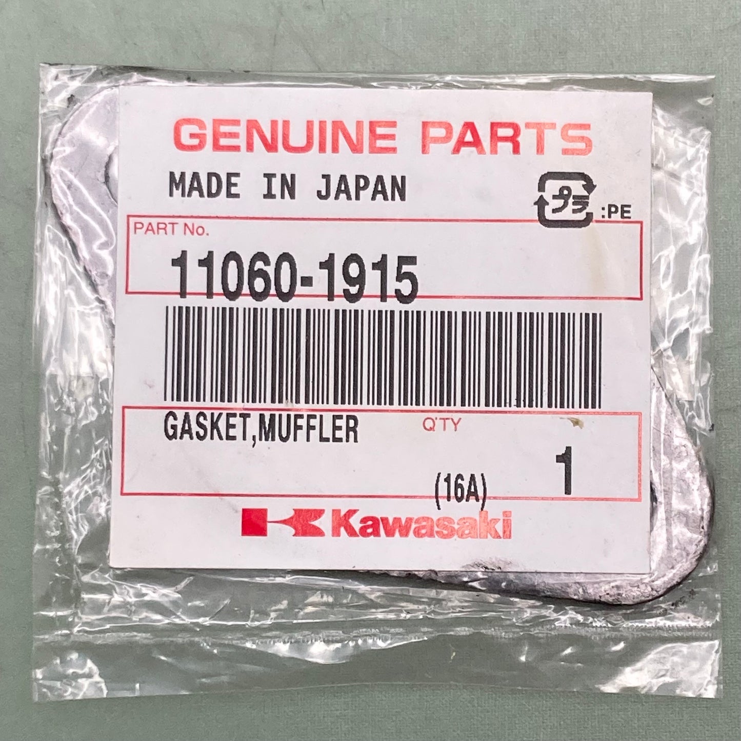 New Genuine Kawasaki 11060-1915 Muffler Gasket