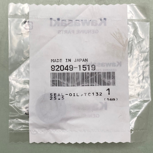 New Genuine Kawasaki 92049-1519 Oil Seal, TC13225.5