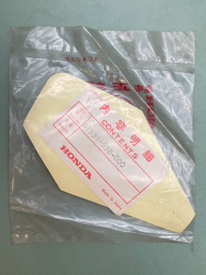 New Genuine Honda 87531-958-000 Emblem, R. RR.