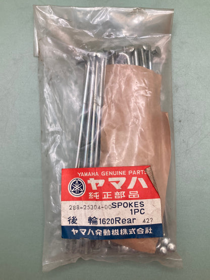 New Genuine Yamaha 288-25304-00 Rear Spoke Set