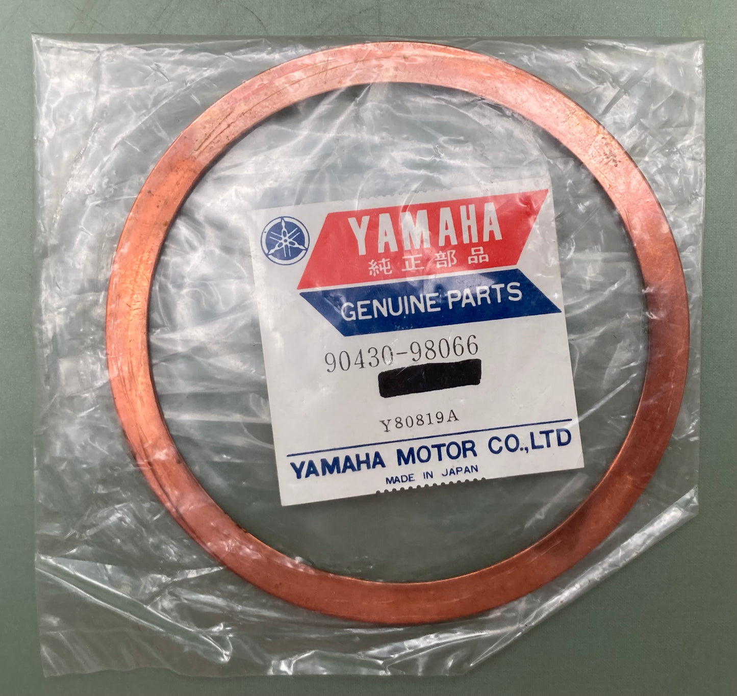 New Genuine Yamaha 90430-98066 Gasket