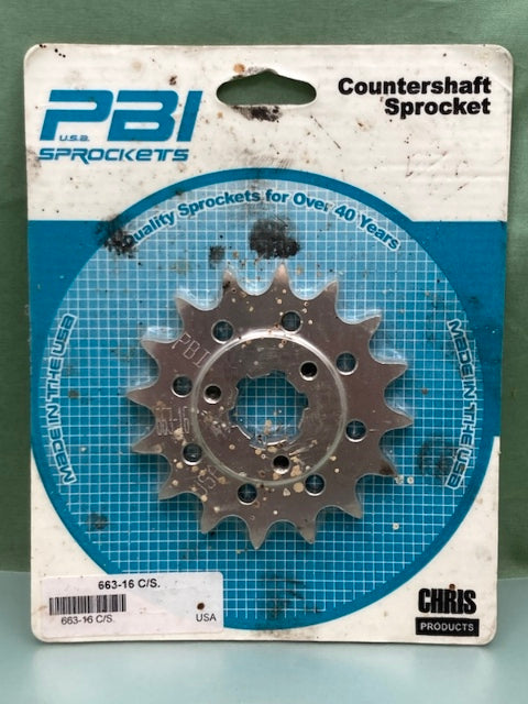 PBI Sprockets 663-16 C/S Countershaft Sprocket 16T New Genuine