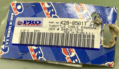 LeMans K28-8501T Throttle Cable Kaw. 54012-1215 M.P. 03-186 New Genuine