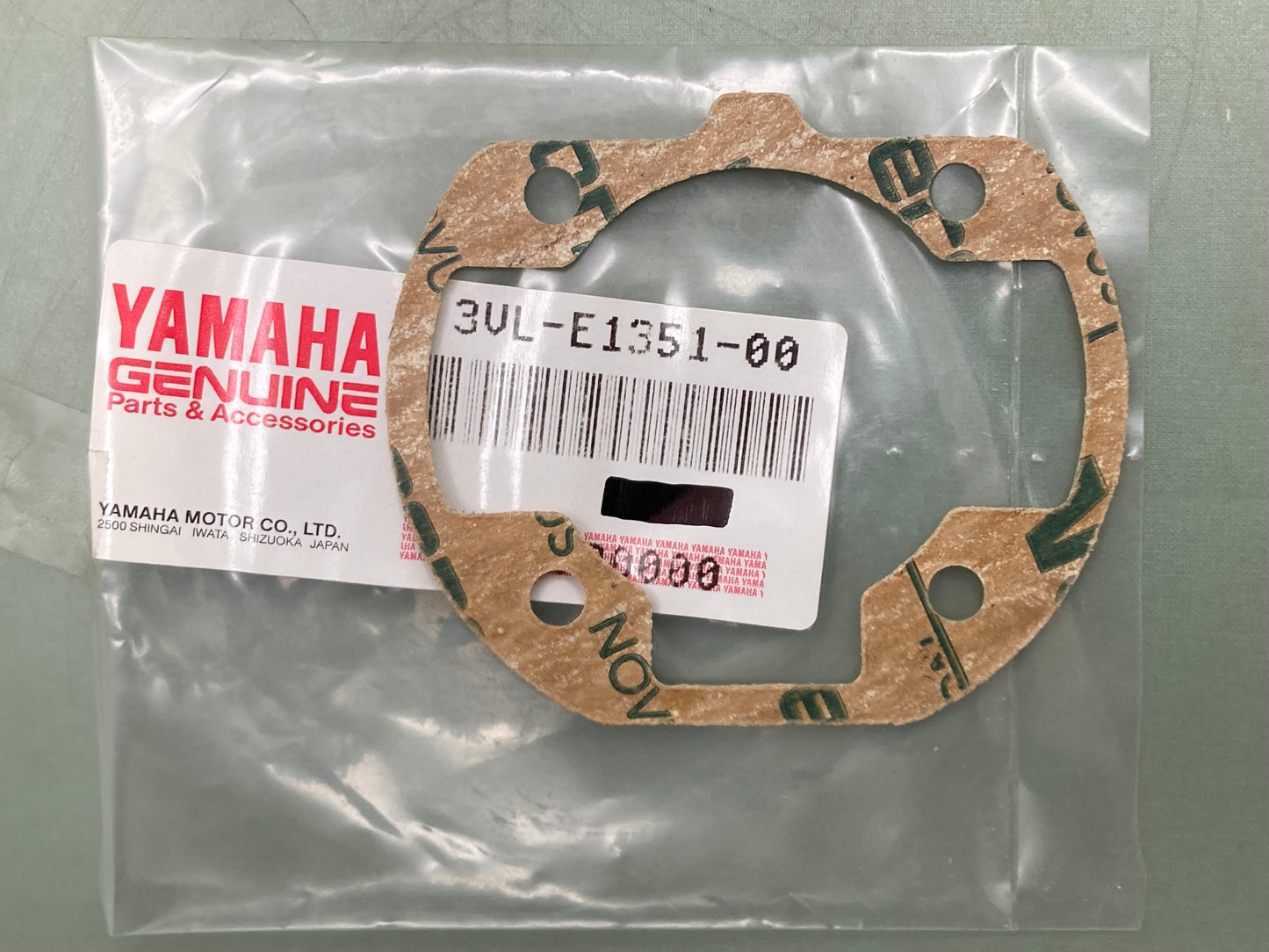 Qty 2 New Genuine Yamaha 3VL-E1351-00 Cylinder Gasket, 3VL-E1351-00-00