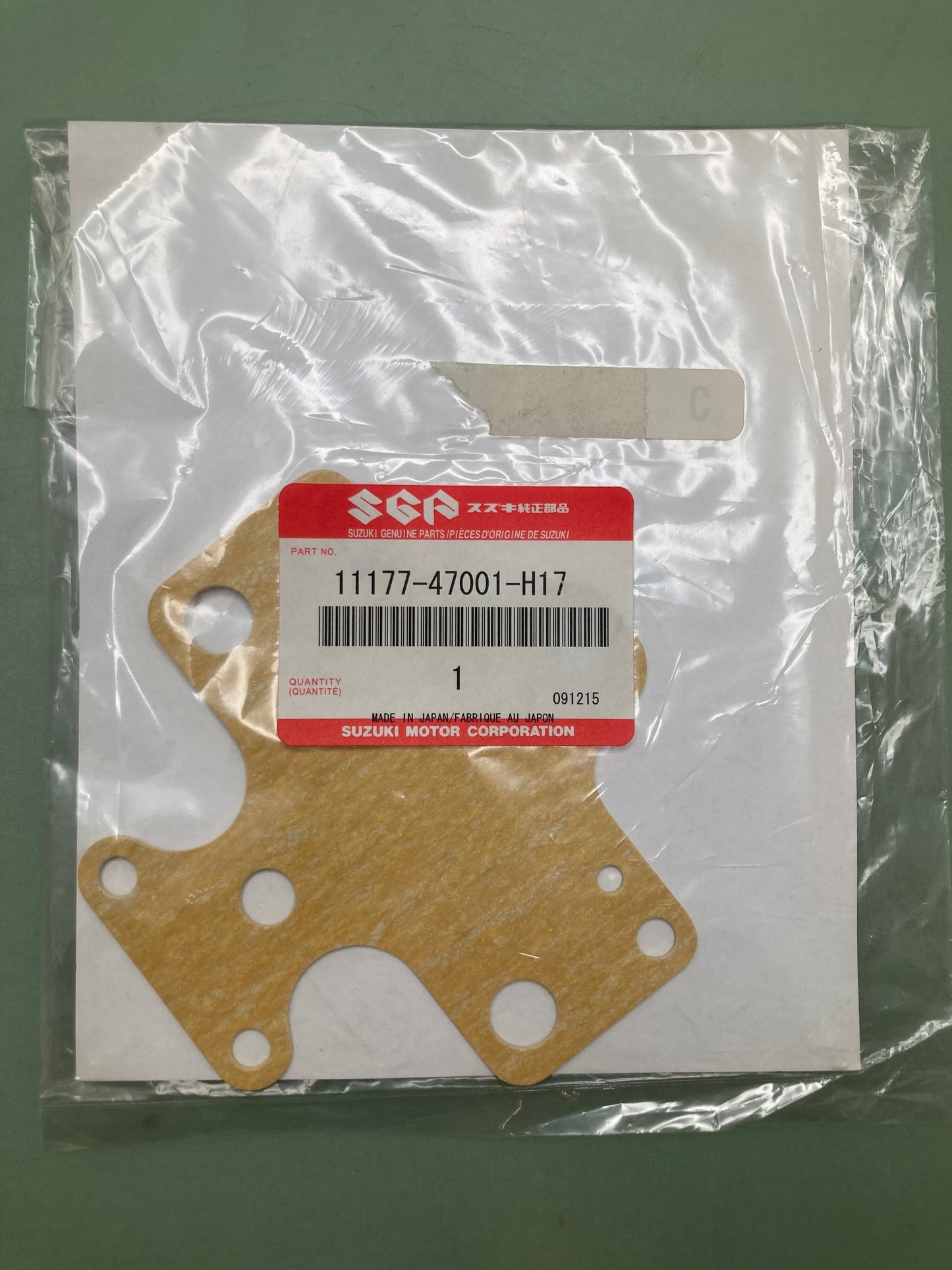 New Genuine Suzuki 11177-47001-H17 Breather Cover Gasket 11177-47001