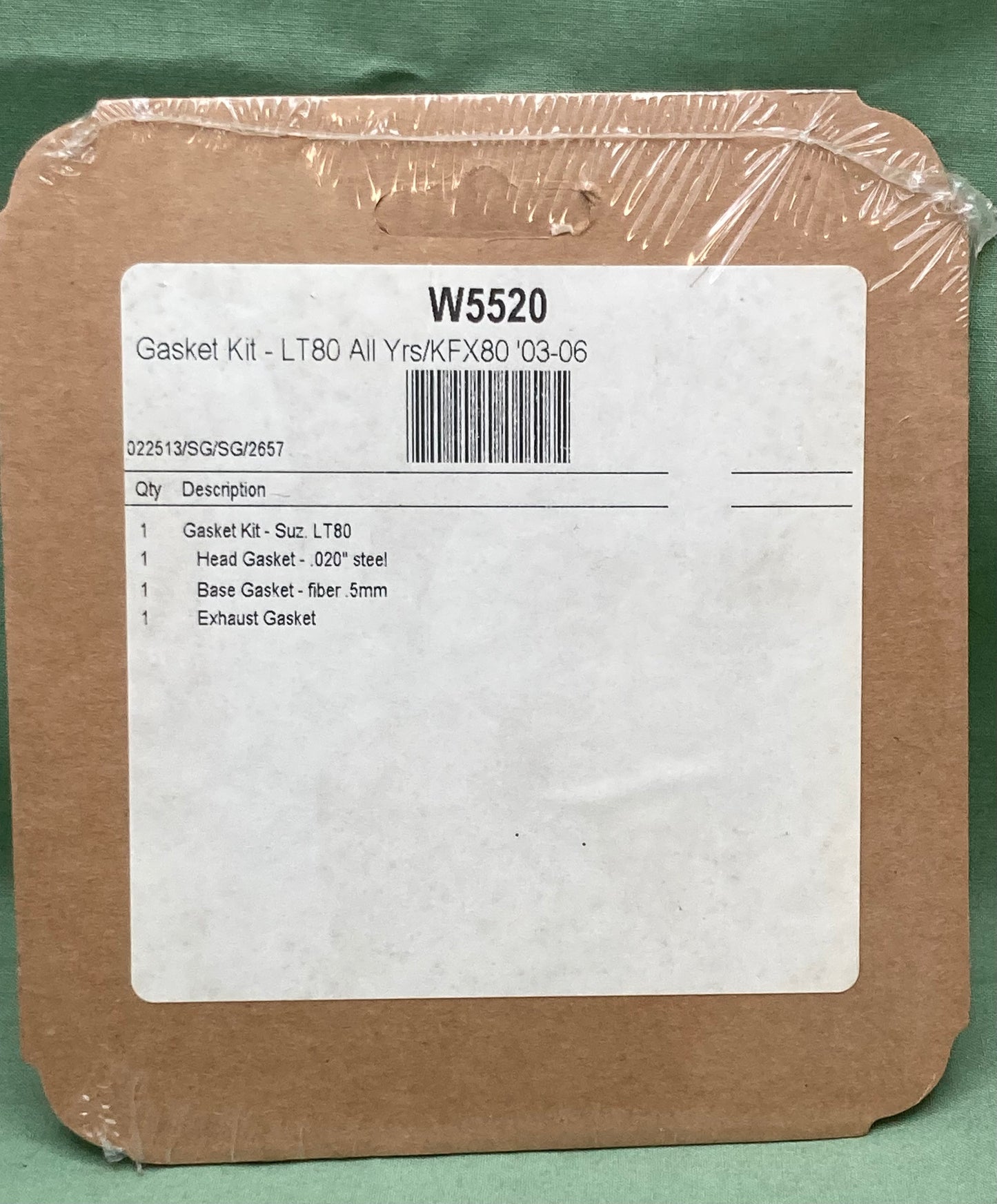 New Genuine Wiseco W5520 Gasket Kit Suzuki