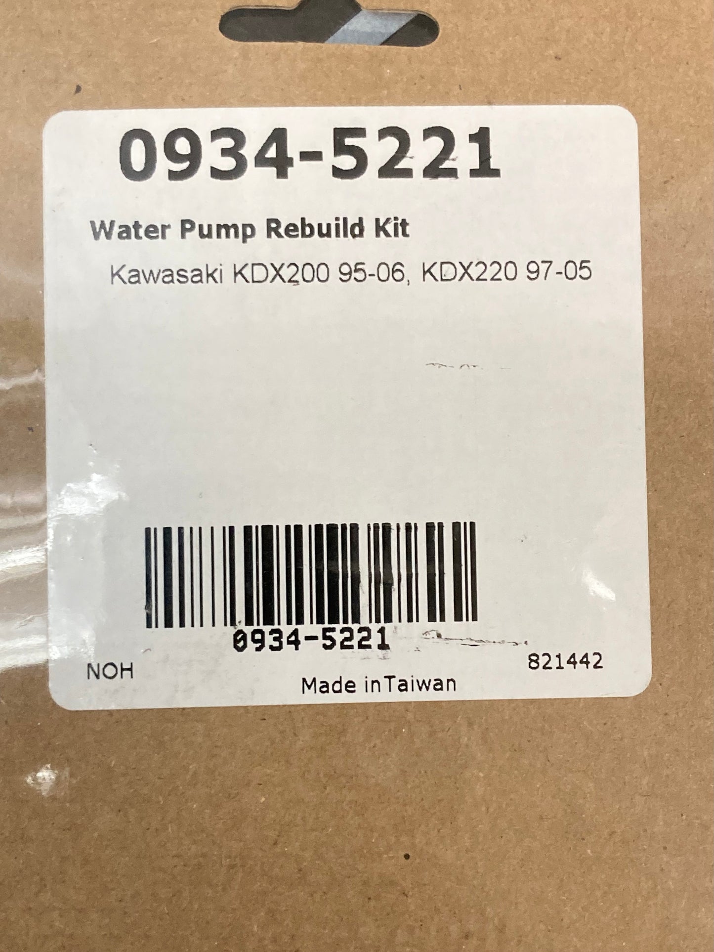 New Genuine Moose 0934-5221 Water Pump Rebuild Kit