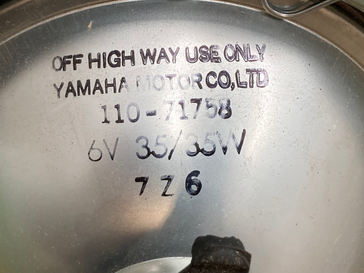 New Genuine Yamaha 493-84110-61 Head Lamp Unit Assy.