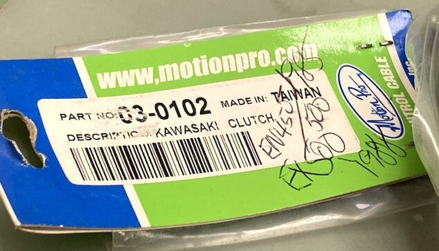 Motion Pro 03-0102 Clutch Cable New Genuine
