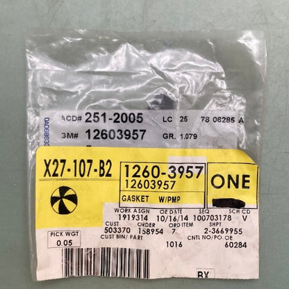General Motors 12603957 Water Pump Gasket New Genuine