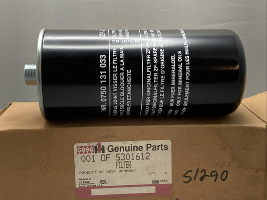 NEW GENUINE CNH S301612 HYDRAULIC TRANSMISSION FILTER