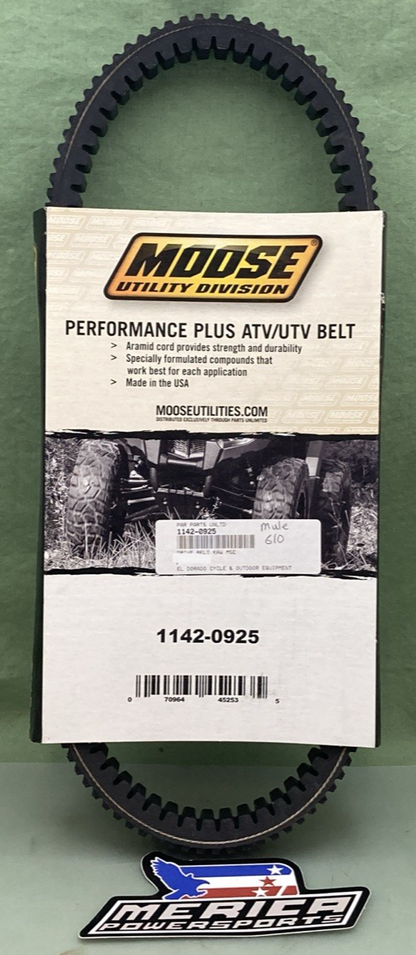 NEW GENUINE MOOSE 1142-0925 Racing Performance Plus Belt