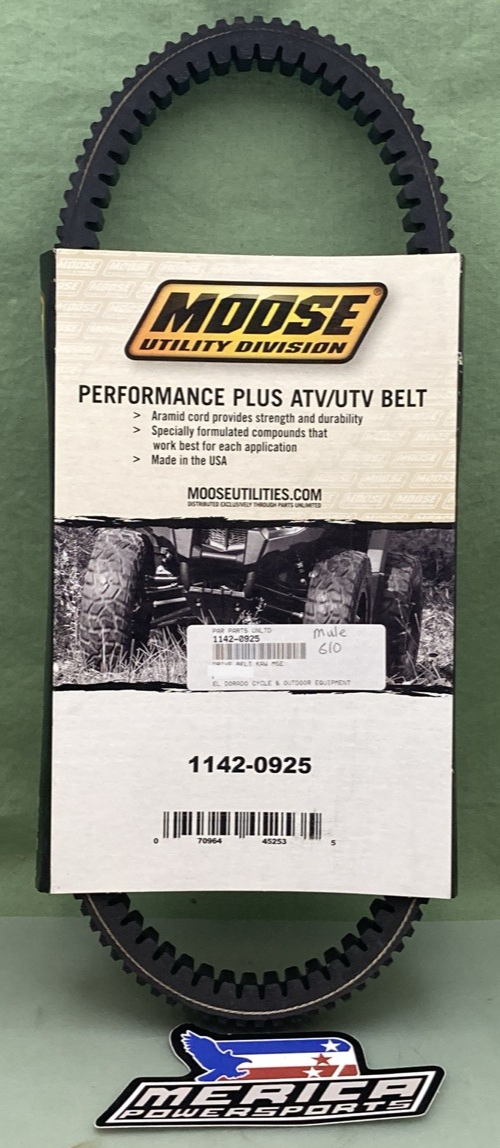 NEW GENUINE MOOSE 1142-0925 Racing Performance Plus Belt